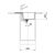 Мойка кухонная Franke Sirius 2.0 S2D Slim 611-62 (143.0631.681), изображение 3 Мойка кухонная Franke Sirius 2.0 S2D Slim 611-62 (143.0631.681), изображение 3