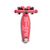 Самокат Micro Maxi Deluxe Foldable LED Coral Pink (MMD093), изображение 4 Самокат Micro Maxi Deluxe Foldable LED Coral Pink (MMD093), изображение 4
