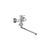 Смеситель Cersanit VERO для ванной и душа Long Spout (S951-242) Смеситель Cersanit VERO для ванной и душа Long Spout (S951-242)