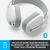 Наушники Logitech Zone Vibe 100 Wireless Off-White (981-001219), изображение 5 Наушники Logitech Zone Vibe 100 Wireless Off-White (981-001219), изображение 5