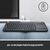 Клавиатура Logitech K400 Plus Touch Wireless UA Black (920-007145), изображение 7 Клавиатура Logitech K400 Plus Touch Wireless UA Black (920-007145), изображение 7