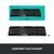 Клавиатура Logitech K360 Wireless UA Black (920-003080), изображение 8 Клавиатура Logitech K360 Wireless UA Black (920-003080), изображение 8