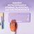 Клавиатура Logitech K380 Multi-Device Bluetooth UA Lavender Lemonade (920-011166), изображение 2 Клавиатура Logitech K380 Multi-Device Bluetooth UA Lavender Lemonade (920-011166), изображение 2