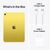 Планшет Apple iPad 10.9" 2022 WiFi 256GB Yellow (10 Gen) (MPQA3RK/A), изображение 2 Планшет Apple iPad 10.9" 2022 WiFi 256GB Yellow (10 Gen) (MPQA3RK/A), изображение 2