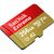 Карта памяти SanDisk 256GB microSD class 10 UHS-I U3 Extreme (SDSQXAV-256G-GN6MN), изображение 2 Карта памяти SanDisk 256GB microSD class 10 UHS-I U3 Extreme (SDSQXAV-256G-GN6MN), изображение 2