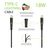 Дата кабель Type-C to Lightning 1.2m CBFLEXTL1 18W black Intaleo (1283126542459), зображення 3 Дата кабель Type-C to Lightning 1.2m CBFLEXTL1 18W black Intaleo (1283126542459), зображення 3