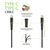 Дата кабель Type-C to Type-C 1.2m CBFLEXTT1 18W black Intaleo (1283126504082), зображення 2 Дата кабель Type-C to Type-C 1.2m CBFLEXTT1 18W black Intaleo (1283126504082), зображення 2