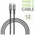 Дата кабель Type-C to Type-C 1.2m CBGPD60WTT1 60W grey Intaleo (1283126518096), зображення 3 Дата кабель Type-C to Type-C 1.2m CBGPD60WTT1 60W grey Intaleo (1283126518096), зображення 3