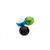 Держатель для кабеля Extradigital CC-929 Cable Clips, Black/Blue/Green (KBC1694), изображение 2 Держатель для кабеля Extradigital CC-929 Cable Clips, Black/Blue/Green (KBC1694), изображение 2