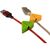 Держатель для кабеля Extradigital CC-965 Cable Clips, Green/Orange (KBC1802), изображение 2 Держатель для кабеля Extradigital CC-965 Cable Clips, Green/Orange (KBC1802), изображение 2