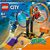 Конструктор LEGO City Stuntz Каскадерское задание с вращением 117 деталей (60360) Конструктор LEGO City Stuntz Каскадерское задание с вращением 117 деталей (60360)