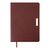 Еженедельник Buromax недатированный Salerno А5 из искусственной кожи на 288 страниц коричневый (BM.2026-25)