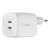 Зарядное устройство Belkin 45W 2хUSB-С GAN PD PPS white (WCH011VFWH) Зарядное устройство Belkin 45W 2хUSB-С GAN PD PPS white (WCH011VFWH)