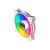 Кулер для корпуса Gamemax FN-12Rainbow-Q-Infinity WT, изображение 3 Кулер для корпуса Gamemax FN-12Rainbow-Q-Infinity WT, изображение 3