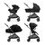 Коляска Cybex Коляска Melio Real Black (з бампером) (522002631), изображение 8 Коляска Cybex Коляска Melio Real Black (з бампером) (522002631), изображение 8