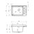 Мийка кухонна Deante Garden (ZYT 211A), зображення 2 Мийка кухонна Deante Garden (ZYT 211A), зображення 2