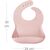 Слюнявчик MinikOiOi силиконовый 100% BASICS - Pinky Pink (101020052), изображение 2 Слюнявчик MinikOiOi силиконовый 100% BASICS - Pinky Pink (101020052), изображение 2