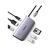 Концентратор Ugreen USB3.0 Type-C to USB 3.0x2/HDMI/RJ45/SD/TF/PD CM212 gray (50852), изображение 5 Концентратор Ugreen USB3.0 Type-C to USB 3.0x2/HDMI/RJ45/SD/TF/PD CM212 gray (50852), изображение 5