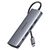 Концентратор Ugreen USB3.0 Type-C to USB 3.0x3/HDMI/VGA/TRS/RJ45/SDTF/PD CM179 space gray (80133) Концентратор Ugreen USB3.0 Type-C to USB 3.0x3/HDMI/VGA/TRS/RJ45/SDTF/PD CM179 space gray (80133)