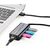 Концентратор Ugreen USB 3.0 Type A to 3xUSB 2.0 + RJ45 1000M Ethernet black (20264), изображение 6 Концентратор Ugreen USB 3.0 Type A to 3xUSB 2.0 + RJ45 1000M Ethernet black (20264), изображение 6