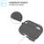 Чохол для навушників Armorstandart Silicone Case для Apple Airpods Pro Dark Grey (ARM56089), зображення 3