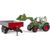 Спецтехника Bruder Трактор Fendt Vario 211 с передним погрузчиком и прицепом (02182), изображение 2
