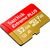Карта памяти SanDisk 32GB microSD class 10 V30 Extreme PLUS (SDSQXBG-032G-GN6MA), изображение 3 Карта памяти SanDisk 32GB microSD class 10 V30 Extreme PLUS (SDSQXBG-032G-GN6MA), изображение 3