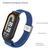 Ремешок для фитнес браслета Armorstandart Braided Solo Loop для Xiaomi Mi Band 7/6/5/4 Blue (ARM69903), изображение 2 Ремешок для фитнес браслета Armorstandart Braided Solo Loop для Xiaomi Mi Band 7/6/5/4 Blue (ARM69903), изображение 2