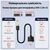 Кабель мультимедийный HDMI to DVI 24+1 1.8m Dynamode (DM-CL-HDMI-DVI-1.8M), изображение 4 Кабель мультимедийный HDMI to DVI 24+1 1.8m Dynamode (DM-CL-HDMI-DVI-1.8M), изображение 4
