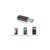 Переходник Type-C to Micro USB Lapara (LA-Type-C-MicroUSB-adaptor black), изображение 5 Переходник Type-C to Micro USB Lapara (LA-Type-C-MicroUSB-adaptor black), изображение 5