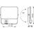 Прожектор Videx VLE-F3-0305B-S, изображение 4 Прожектор Videx VLE-F3-0305B-S, изображение 4