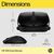 Мышка HP 250 Dual Wireless/Bluetooth Black (6V2J7AA), изображение 5 Мышка HP 250 Dual Wireless/Bluetooth Black (6V2J7AA), изображение 5
