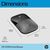 Мишка HP Z3700 Dual Wireless/Bluetooth Silver (758A9AA), зображення 6 Мишка HP Z3700 Dual Wireless/Bluetooth Silver (758A9AA), зображення 6