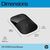Мышка HP Z3700 Dual Wireless/Bluetooth Black (758A8AA), изображение 7 Мышка HP Z3700 Dual Wireless/Bluetooth Black (758A8AA), изображение 7
