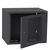 Шкаф настенный Ipcom 9U, 600*450, перфорация, RAL9005 (СН-9U-060х045-ДП-9005), изображение 2 Шкаф настенный Ipcom 9U, 600*450, перфорация, RAL9005 (СН-9U-060х045-ДП-9005), изображение 2