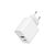 Зарядний пристрій Gembird USB-A + Type-C (PD20W + QC3.0 18W) white (TA-UC-PDQC20-01-W) Зарядний пристрій Gembird USB-A + Type-C (PD20W + QC3.0 18W) white (TA-UC-PDQC20-01-W)