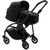 Набор текстиля для коляски Bugaboo BEE 6 BLACK (500232ZW01), изображение 4 Набор текстиля для коляски Bugaboo BEE 6 BLACK (500232ZW01), изображение 4