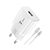 Зарядное устройство T-Phox TCC-124 Pocket USB + Type-C cable White (TCC-124 (W)+Type-C), изображение 2 Зарядное устройство T-Phox TCC-124 Pocket USB + Type-C cable White (TCC-124 (W)+Type-C), изображение 2