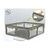 Детский манеж Lionelo Willow XL Grey Concrete (LO-WILLOW XL GREY CONCRETE), изображение 3 Детский манеж Lionelo Willow XL Grey Concrete (LO-WILLOW XL GREY CONCRETE), изображение 3