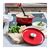 Кастрюля KitchenAid чавунна з кришкою 3,3 л Червона (CC006057-001), изображение 5 Кастрюля KitchenAid чавунна з кришкою 3,3 л Червона (CC006057-001), изображение 5