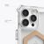 Чехол для мобильного телефона UAG iPhone 15 Pro Max, Plyo Magsafe, Ice/Gold (114305114381), изображение 6 Чехол для мобильного телефона UAG iPhone 15 Pro Max, Plyo Magsafe, Ice/Gold (114305114381), изображение 6