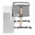 Ліжечко Kinderkraft Приставне ліжечко-люлька Neste Grow Light Grey Grey Full Wood (5902533923021), зображення 4 Ліжечко Kinderkraft Приставне ліжечко-люлька Neste Grow Light Grey Grey Full Wood (5902533923021), зображення 4
