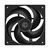Кулер для корпуса ID-Cooling AS-120-K, изображение 2 Кулер для корпуса ID-Cooling AS-120-K, изображение 2