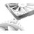 Кулер для корпуса ID-Cooling WF-14025-XT WHITE V2, изображение 5 Кулер для корпуса ID-Cooling WF-14025-XT WHITE V2, изображение 5