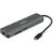 Концентратор Vinga USB-C 3.1 to HDMI+RJ45_1Gbps+3xUSB3.0+SD/TF+PD100W (VHYC8), изображение 3 Концентратор Vinga USB-C 3.1 to HDMI+RJ45_1Gbps+3xUSB3.0+SD/TF+PD100W (VHYC8), изображение 3