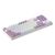 Клавиатура Hator Rockfall 2 Mecha Signature Edition USB White/White/Lilac (HTK-521-WWL), изображение 3 Клавиатура Hator Rockfall 2 Mecha Signature Edition USB White/White/Lilac (HTK-521-WWL), изображение 3