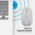 Мышка GamePro M267G Silent Click Wireless Gray (M267G), изображение 7 Мышка GamePro M267G Silent Click Wireless Gray (M267G), изображение 7