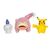 Фигурка Pokemon набор W18 - Пикачу, Литвик, Слоупок (PKW3056), изображение 2 Фигурка Pokemon набор W18 - Пикачу, Литвик, Слоупок (PKW3056), изображение 2