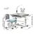 Парта со стулом Evo-kids BD-04 G XL Teddy с лампой, изображение 3 Парта со стулом Evo-kids BD-04 G XL Teddy с лампой, изображение 3