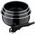 Набор посуды Bergner Click&Cook ковші 16/18/20 см 4 предмета (BG-31608-BK) Набор посуды Bergner Click&Cook ковші 16/18/20 см 4 предмета (BG-31608-BK)